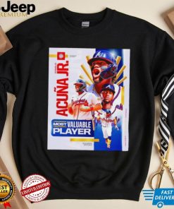 Ronald Acuna Jr 2023 National League Most Valuable Player poster shirt