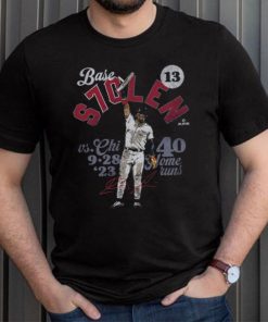 Ronald Acuna Jr. Atlanta 40 70 Club WHT Shirt