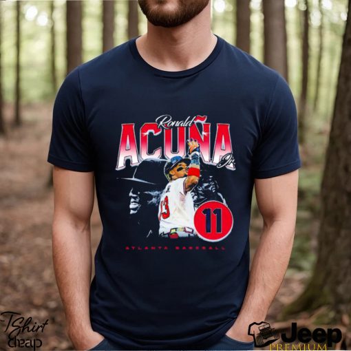 Ronald Acuña Jr. Atlanta Baseball Lightning Shirt