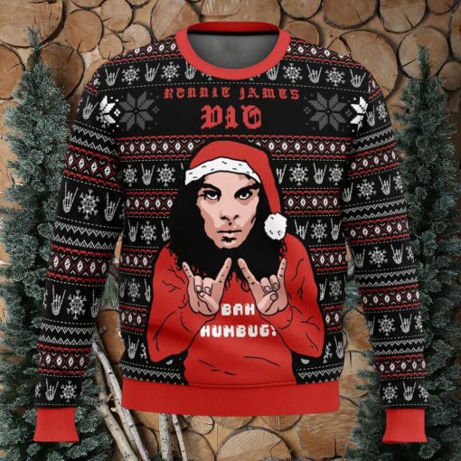 Ronnie James Dio Ugly Christmas Sweater