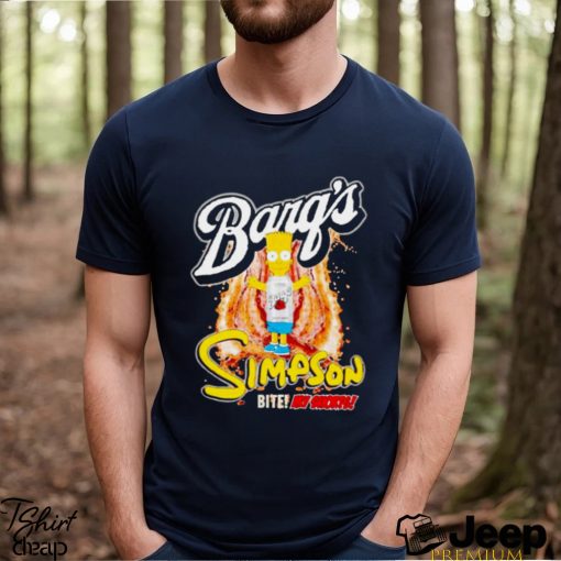 Root beer boy Barg’s Simpson bite my shorts shirt cc8035 0