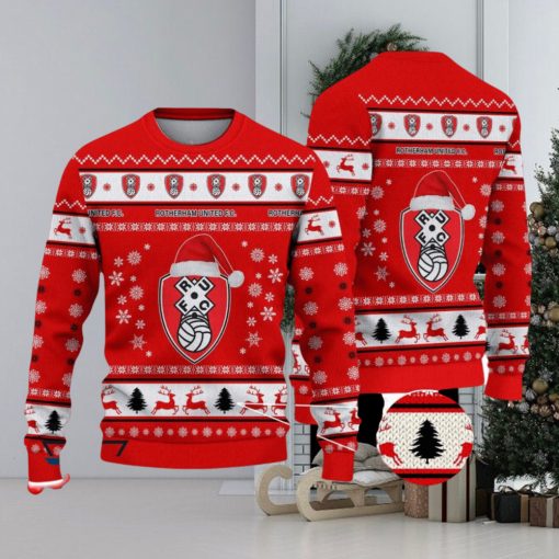 Rotherham United Ugly Christmas Sweater Great Gift For Fans