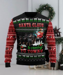 Rottweiler Town Ugly Christmas Sweater Gift Men Women