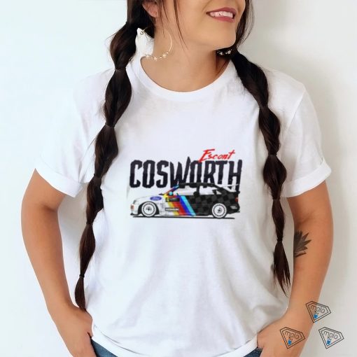 Round Neck T Shirt Unisex   Ford Escort Rs Cosworth Ken Block