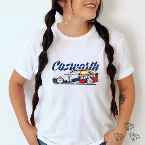 Round Neck T Shirt Unisex   Ford Escort Rs Cosworth Rally Legend