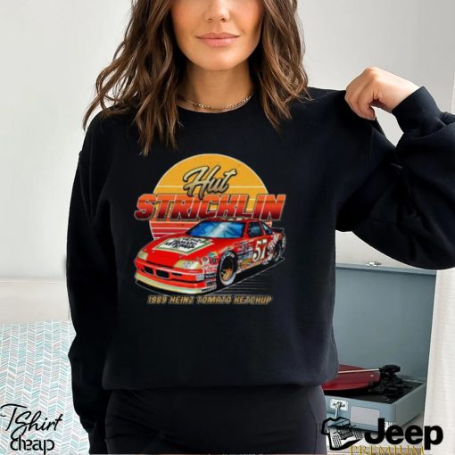 Round Neck T Shirt Unisex   Hut Stricklin Heinz Nascar 80S Shirt