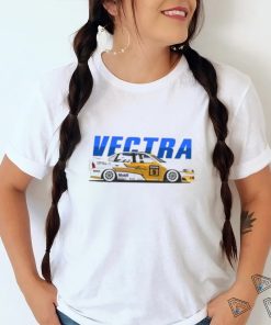 Round Neck T Shirt Unisex   Opel Vectra Racing