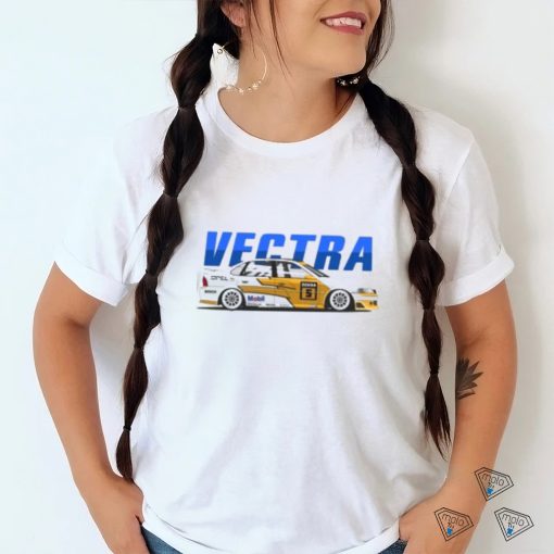 Round Neck T Shirt Unisex   Opel Vectra Racing