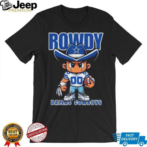 Rowdy Dallas Cowboys Kids T shirt