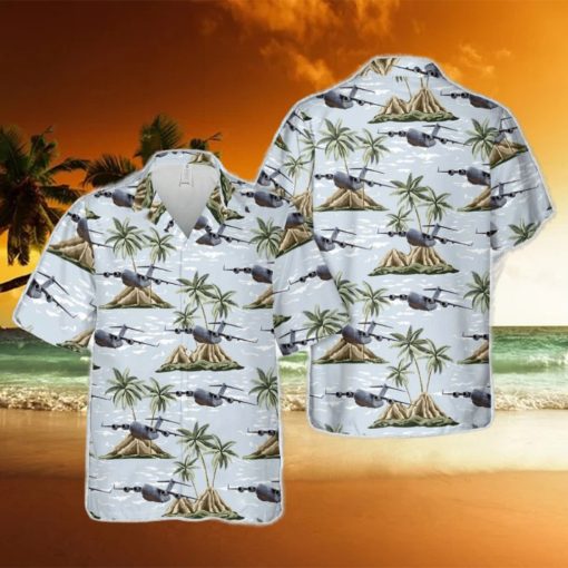 Royal Australian Air Force C 17A Globemaster III Hawaiian Shirt Vintage Gift