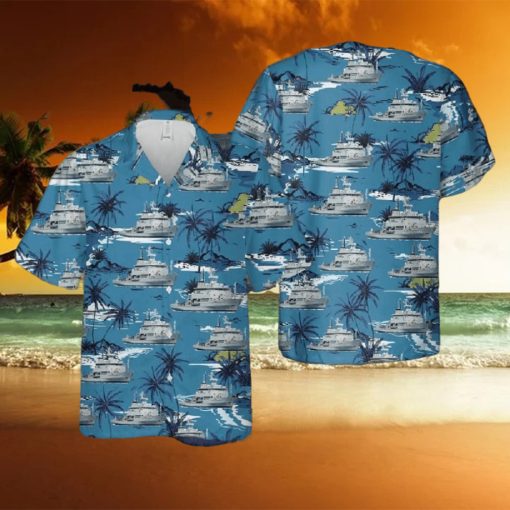 Royal Australian Navy Leeuwin Class Hawaiian Shirt