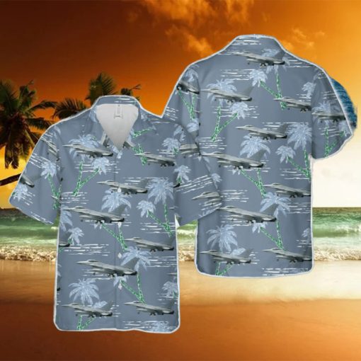 Royal Danish Air Force Eskadrille 727 F 16AM Fighting Falcon (401) Hawaiian Shirt