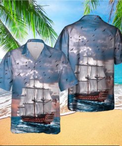 Royal Navy HMS Victory Hawaiian Shirt