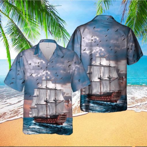 Royal Navy HMS Victory Hawaiian Shirt