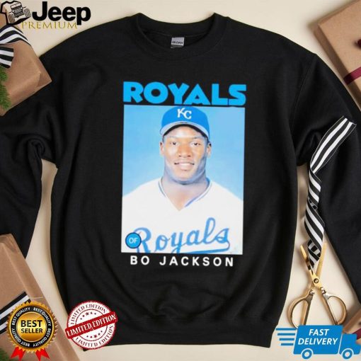 Royals Topps Bo Jackson shirt