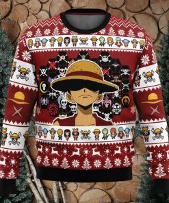 Jolly Rogers One Piece Ugly Christmas Sweater