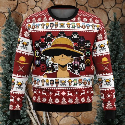 Jolly Rogers One Piece Ugly Christmas Sweater