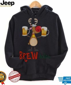 Rudolph Christmas Shirts, Funny Christmas T For Beer Lovers