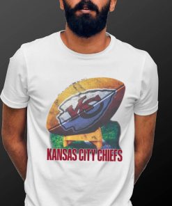 Rugby ball Kansas City Chiefs logo shirt