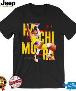 Rui Hachimura Los Angeles Lakers signature 2023 shirt