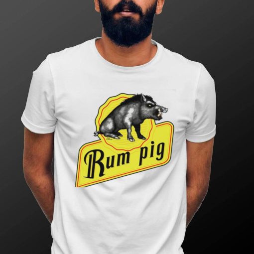 Rum Pig logo shirt