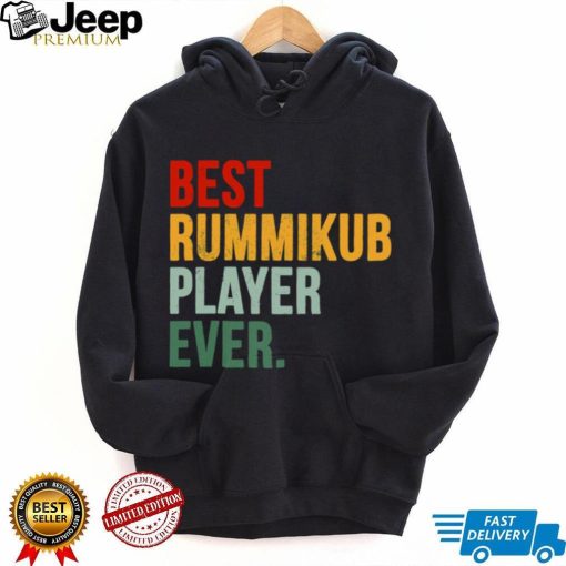 Rummikub Player Ever Grunge Boardgame shirt