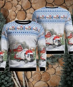 Rumpke Waste & Recycling Christmas Ugly Sweater Xmas Christmas Hoilday Gift