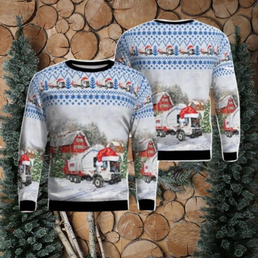 Rumpke Waste & Recycling Christmas Ugly Sweater Xmas Christmas Hoilday Gift