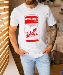 Rush leather Cleaner never fake it without shirt