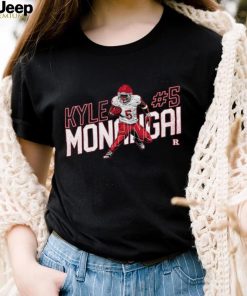 Rutgers Ncaa Football Kyle Monangai Caricature Shirt