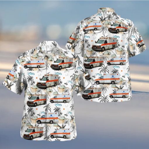 Rutherford County Ems Murfreesboro Tennessee Hawaiian Shirt