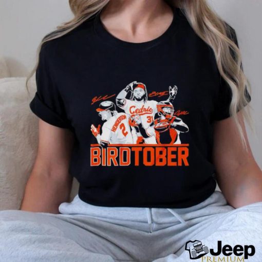 Rutschman Henderson and Mullins Birdtober shirt