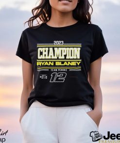 Ryan Blaney Team Penske 2023 NASCAR Cup Series Champion Pit Road Shirt