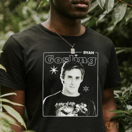 Ryan Gosling retro frame shirt