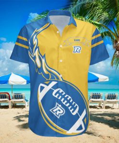 Ryerson Rams Hawaii Shirt Flame Ball