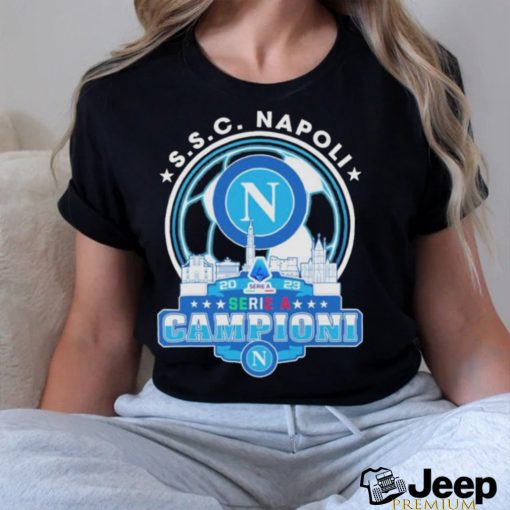 S.S.C. Napoli 2023 Serie A Champions Skyline Shirt