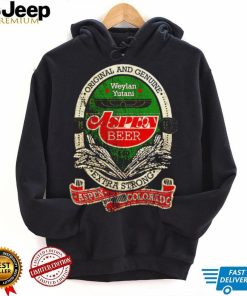 Aspen Beer Weylan Yutani Original and Genuine retro logo shirt