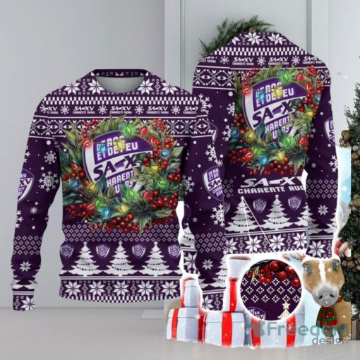 SA XV Charente Ugly Christmas Sweater Gift Ideas For Fans