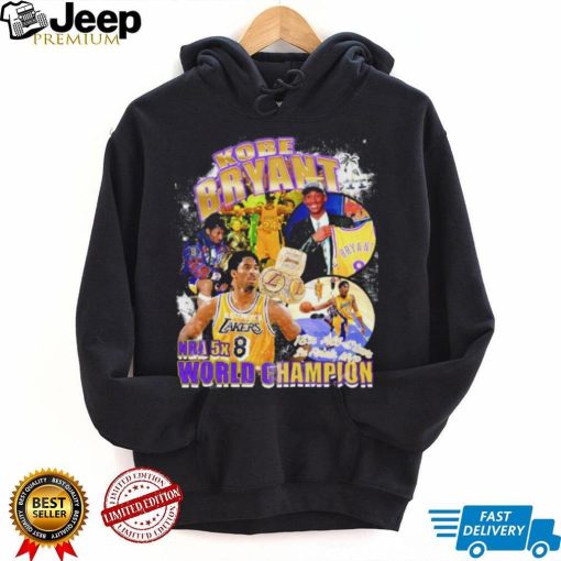 SALE Los Angeles Lakers Kobe Bryant NBA 5x world champion 18x all star 2x final MVP retro shirt