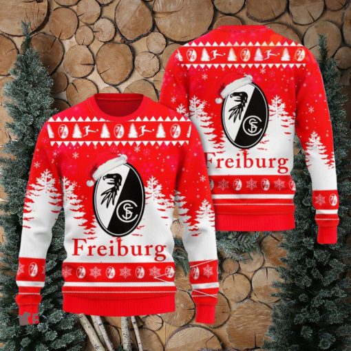 SC Freiburg 3D Christmas Sweater 2023