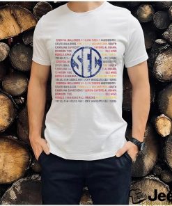 SEC know our name all teams 2023 shirt