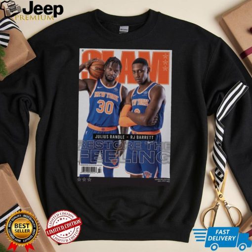 SLAM Cover Tee Julius Randle + RJ Barrett (SLAM 232)