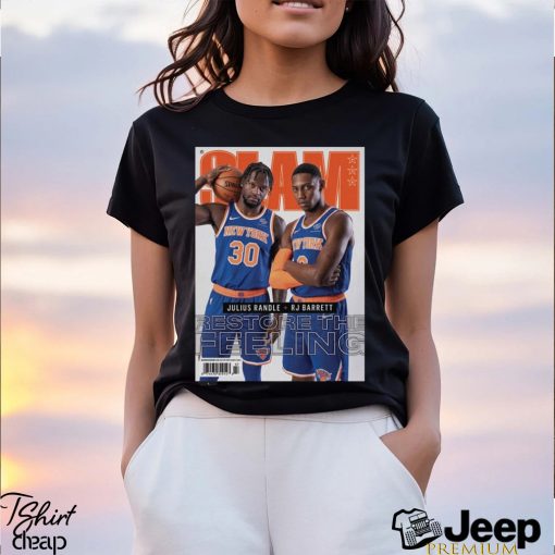 SLAM Cover Tee Julius Randle + RJ Barrett