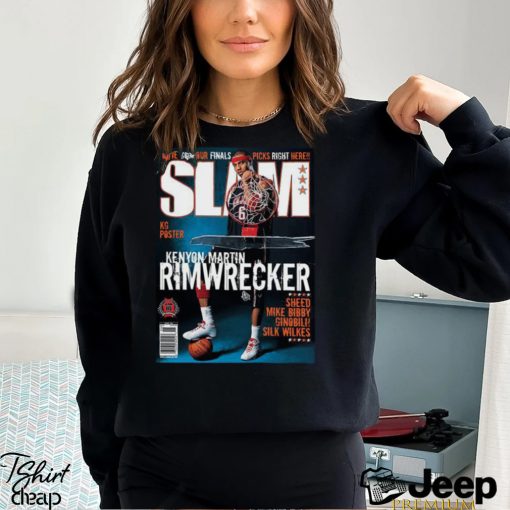 SLAM Cover Tee   Kenyon Martin Shirt