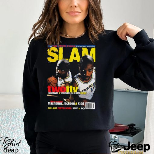 SLAM Cover Tee   Tim Hardaway + Latrell Sprewell Shirt