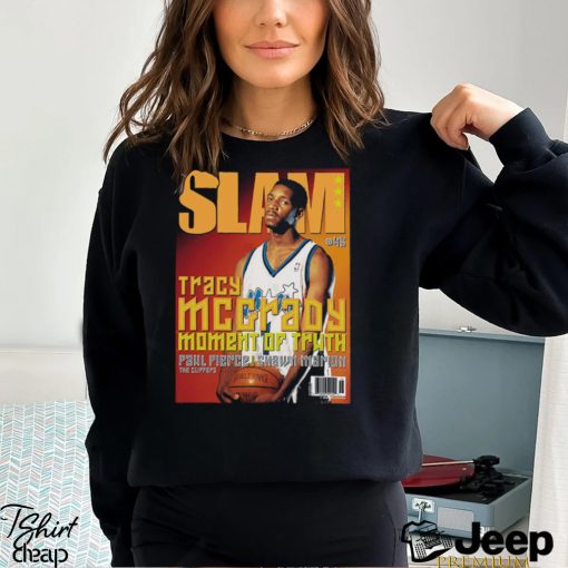 SLAM Cover Tee   Tracy McGrady Shirt