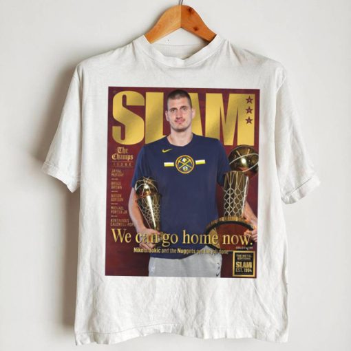 SLAM Nikola Jokic Denver Nuggets shirt