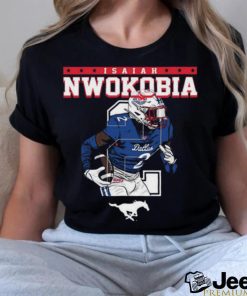 SMU Mustangs Isaiah Nwokobia 2023 NCAA Football shirt