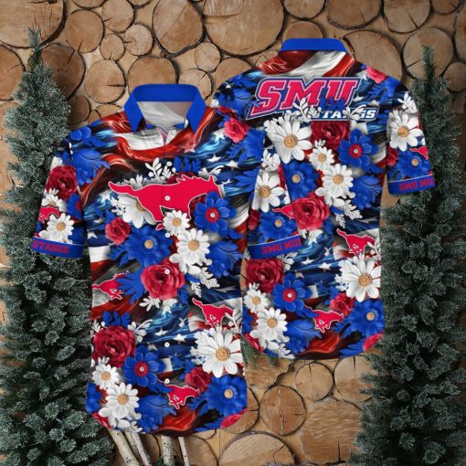 SMU Mustangs NCAA3 Hawaii Shirt Independence Day