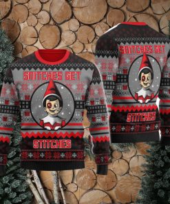 SNITCHES GET STITCHES Ugly Christmas Sweater Christmas Gifts Unisex